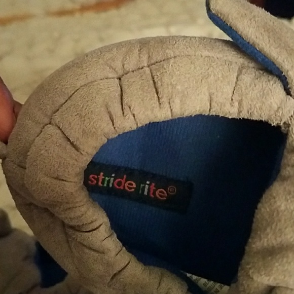 Stride rite toddler boys grey Jessie shark light u - Picture 2 of 4